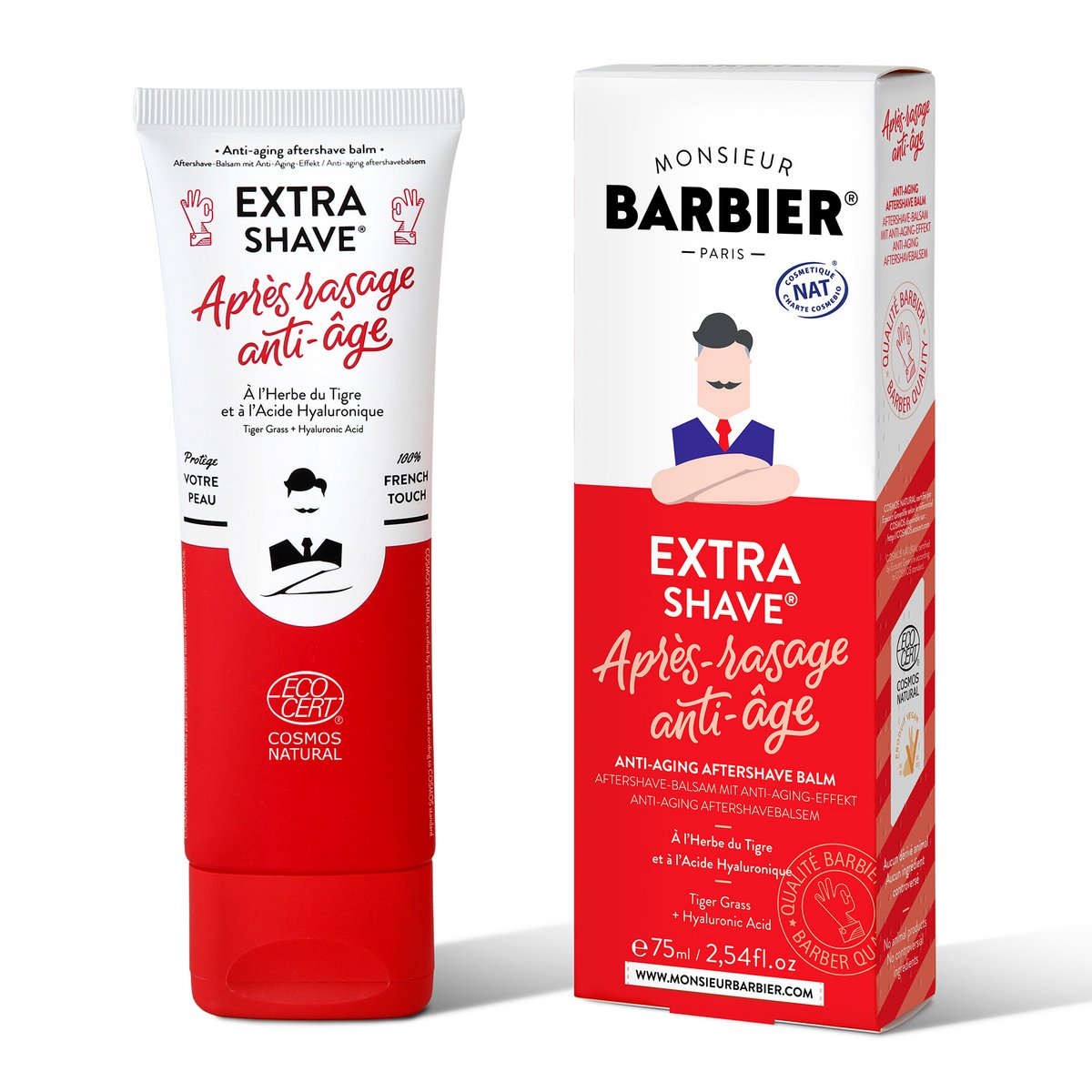 EXTRA SHAVE - Anti-Aging Aftershave Balm til mænd