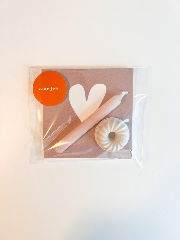 Maxi gave Hjerte Gammel Pink