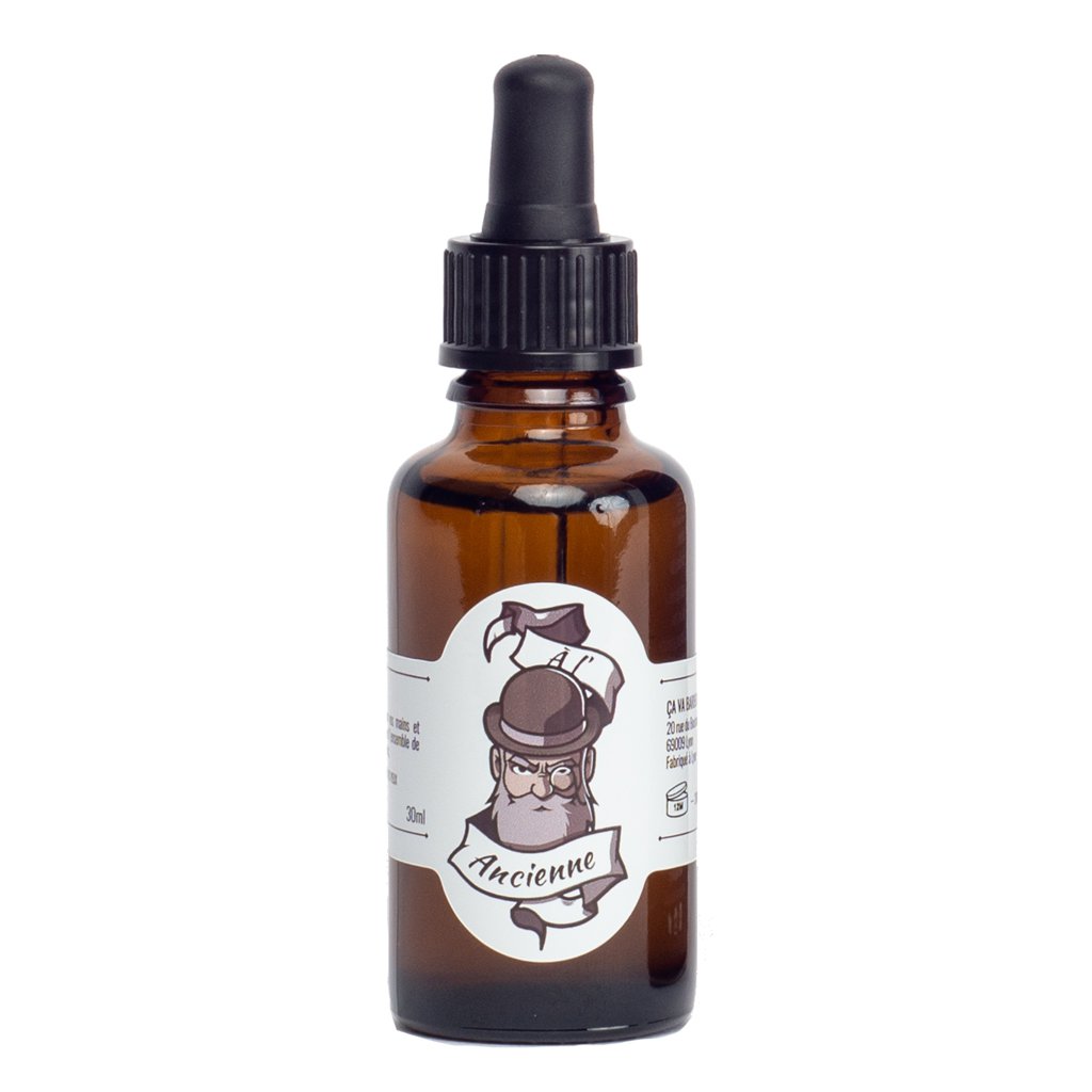 Huile pour barbe bio "à l'ancienne" - 30 ml