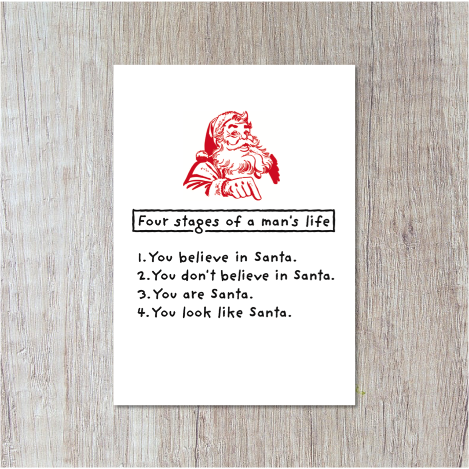 Postkarte | Four stages