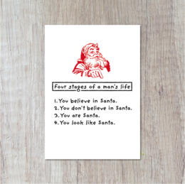 Postkarte | Four stages
