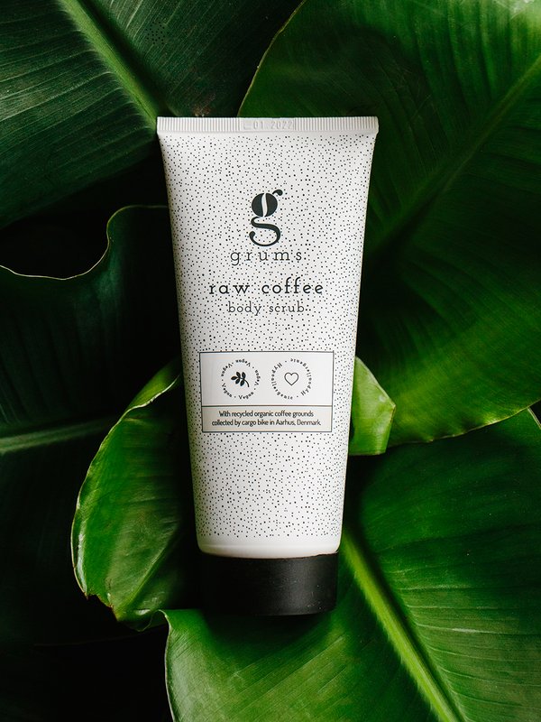 rå kaffe bodyscrub