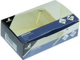 Pasador Kangaro nº7 / 30mm bañado en cobre, caja de 100 piezas