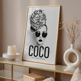 Poster: Coco - I don't do fashion, I am fashion