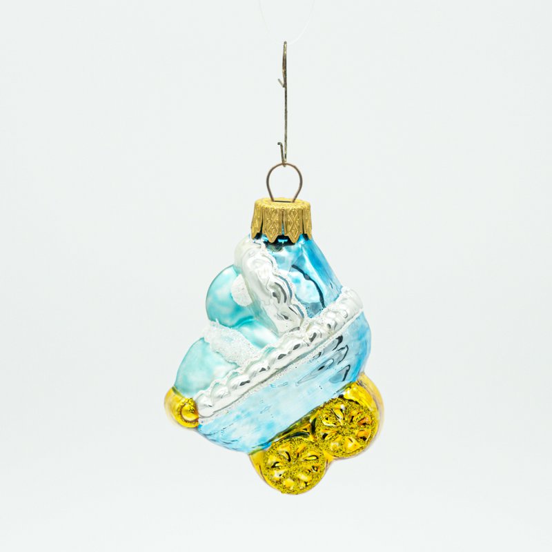 Baby carriage tree decoration
