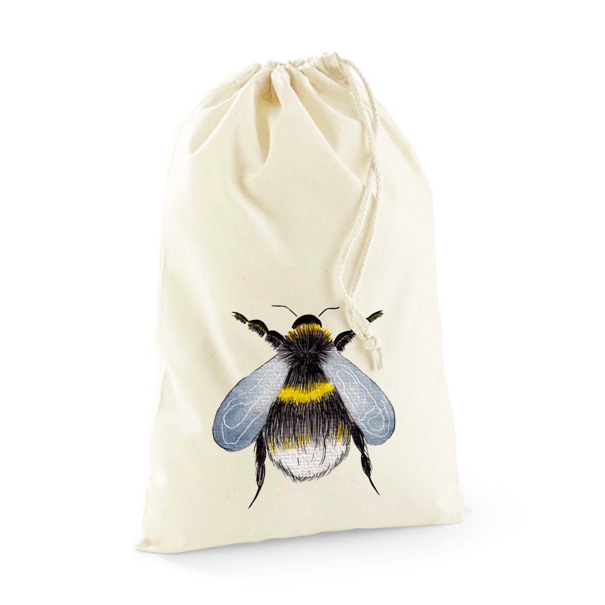Opstrijkafbeelding hommel om op te strijken | Opstrijkbare patches voor kleding met aquarelverf