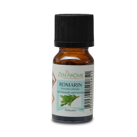 Essential Oil - Rosemary - 10 ml - Use for Diffusion - Packaged in France
