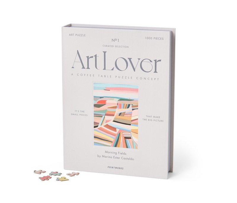Printworks Puslespil - Art Lover Morning Fields - 1000 brikker