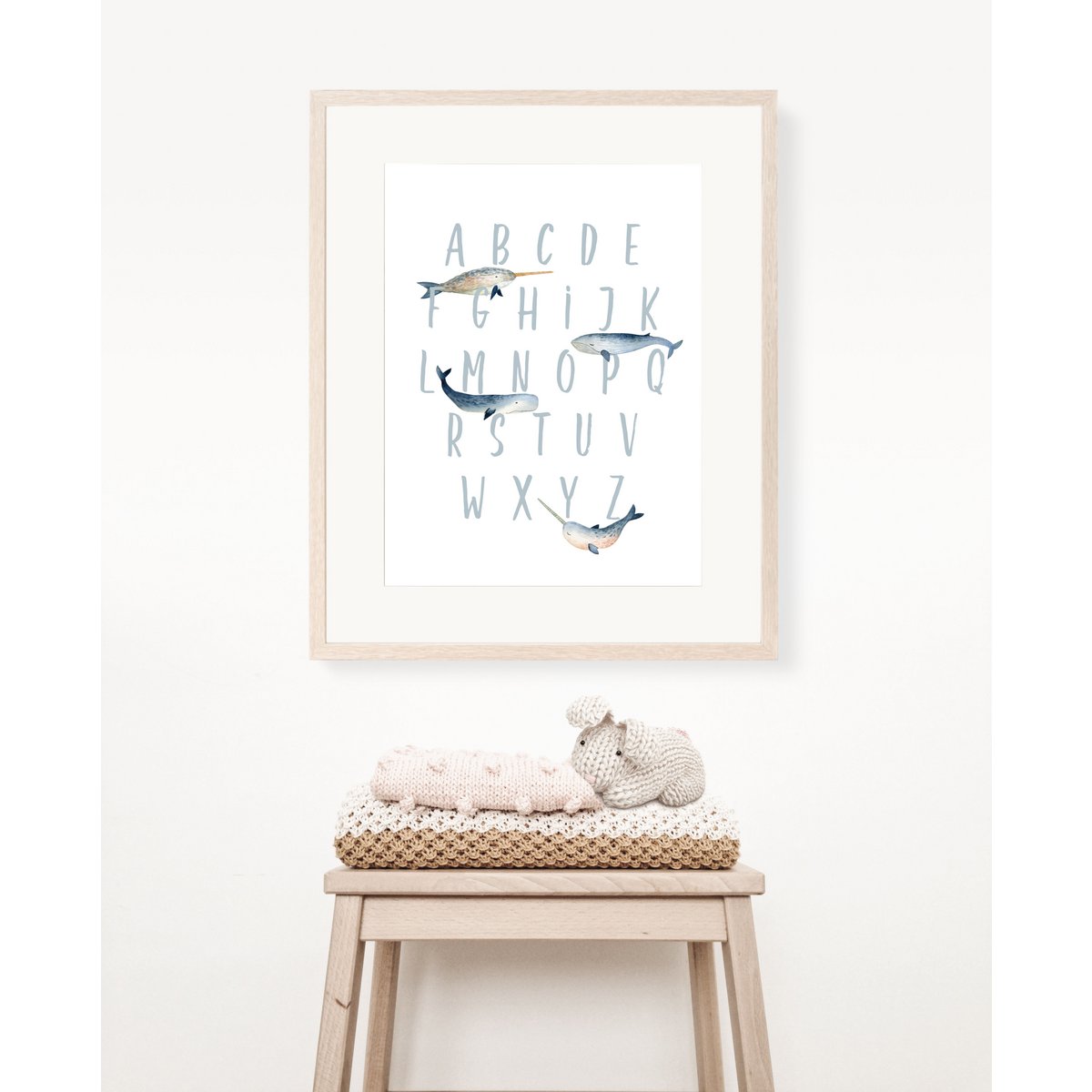 Ocean alphabet poster, nautical alphabet poster, kids alphabet poster, surf poster, surf decor, surf poster, ocean poster, nautical nursery print, surf print, nautical print, waves print, nursery wall art, nursery print, boys room, beach poster