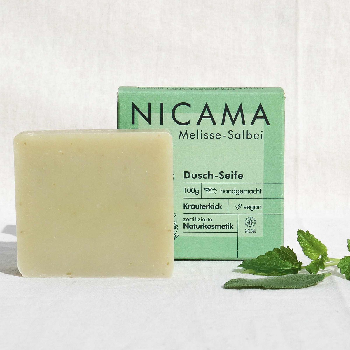 NICAMA - Sapone alla salvia e melissa