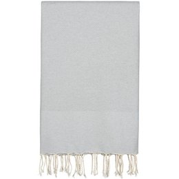 Plaid Grand foulard Honeycomb - Lysegrå - 190x300cm