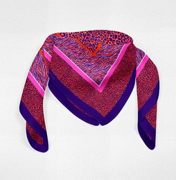 Animal Print 180*75cm 100% silk scarf