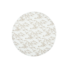Hoeslaken jersey print Branches Sand