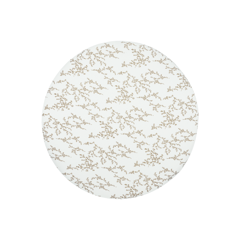 Hoeslaken jersey print Branches Sand