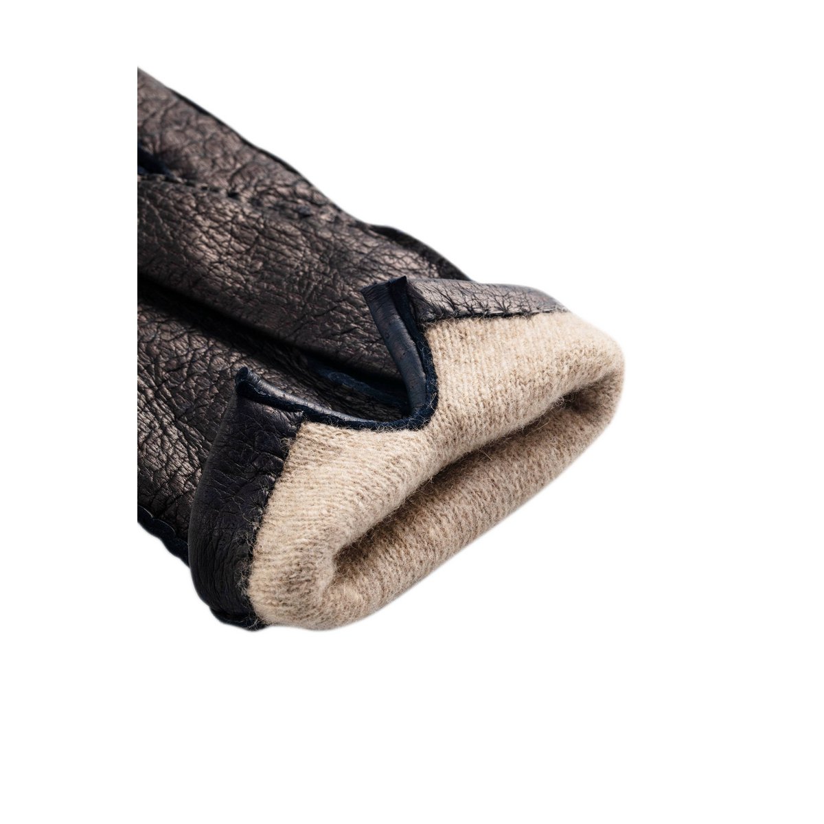 BLUE NAVY PECCARY WINTER GLOVES