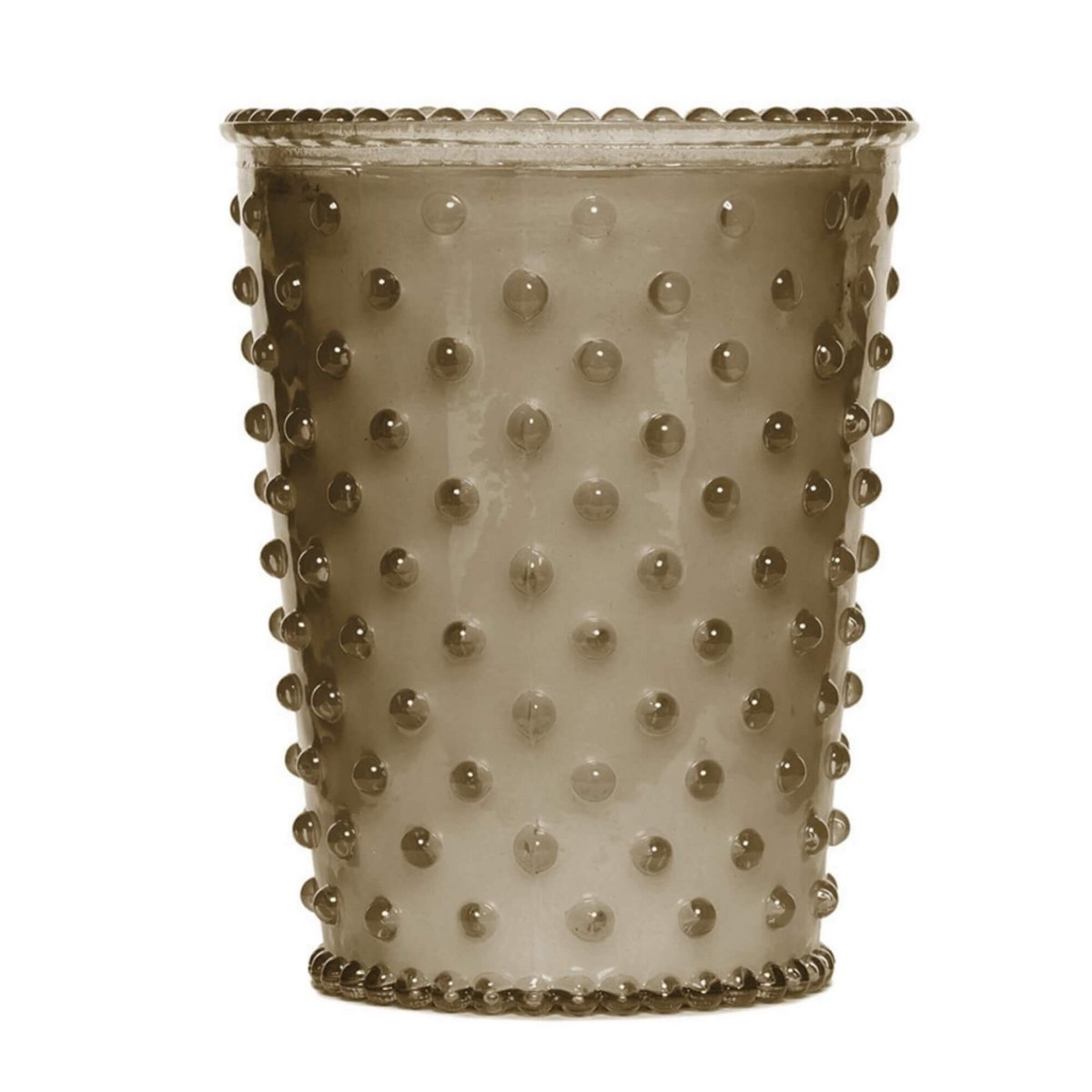 Simpatico Hobnail Glass Candle 16oz #55 Champagne