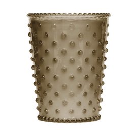 Simpatico Hobnail Glass Candle 16oz %2355 Champagne