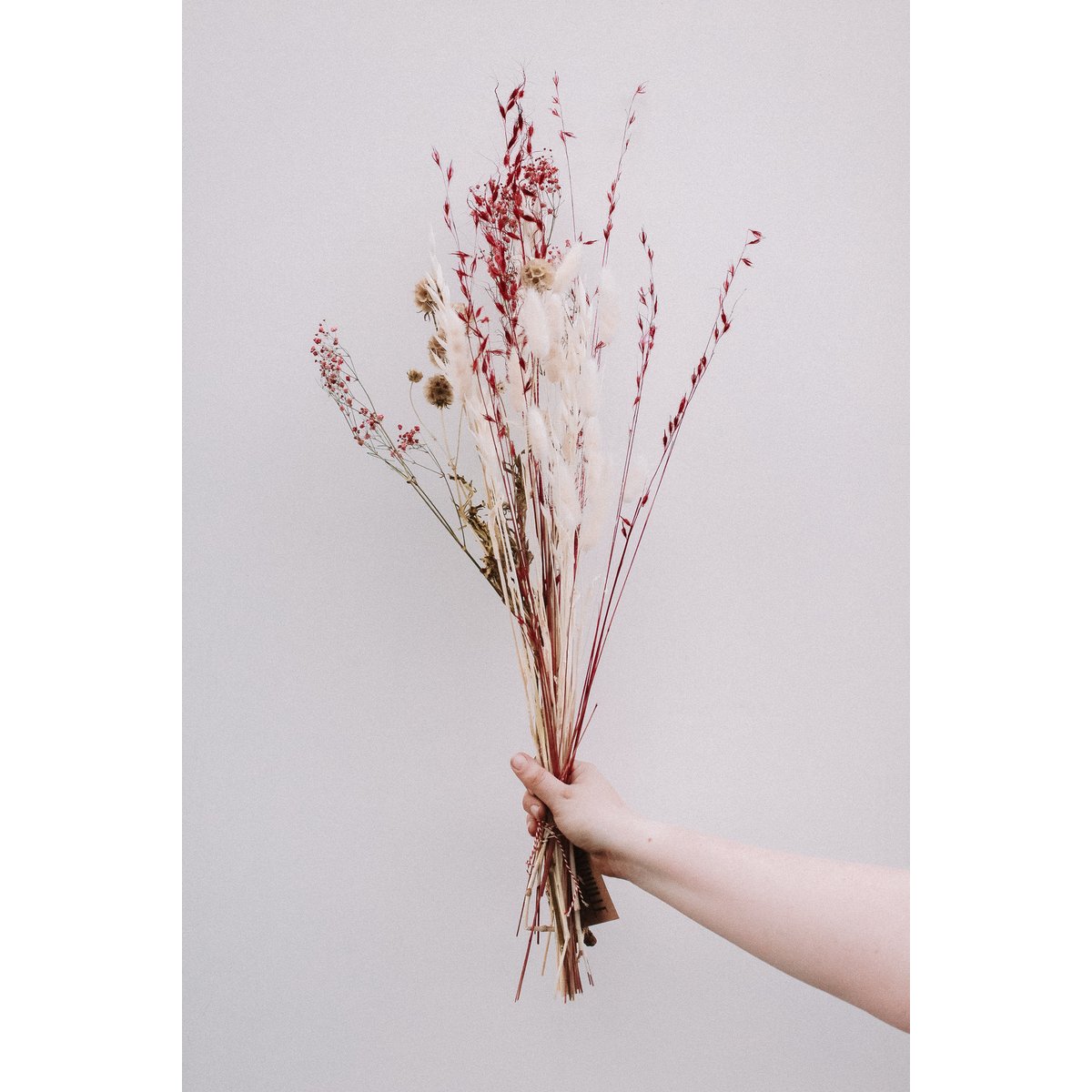 Trockenes Bouquet - Romantische Stimmung