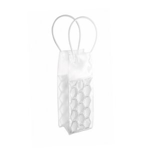 ORIGINAL COOLER BAG IN PVC. WITH RESISTANT REINFORCED HANDLES AND COOLANT LIQUID INSIDE.10 X 25 X 10 CM | 158 GR.