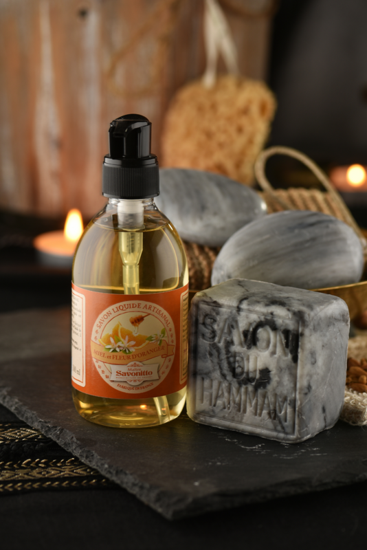 Hammam Cube Soap (Honey, Orange Blossom) 260g