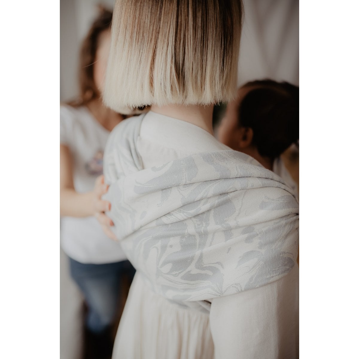 Eco Tragetuch aus Webstoff Grey Marable