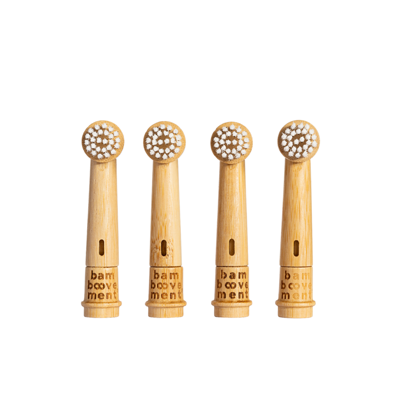 Têtes de pinceau en bambou compatibles avec oral-b®
