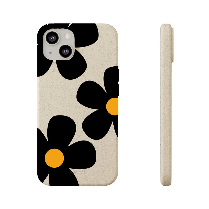 Coque écologique pour iPhone - Marguerite Blanche