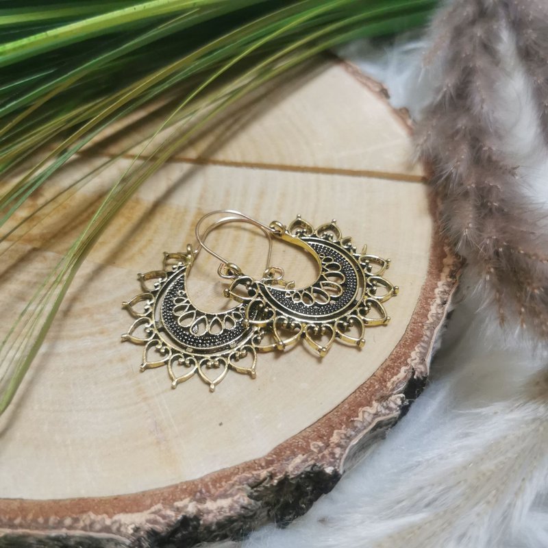 Boho øreringe Amira Vintage Gold (Bestseller)