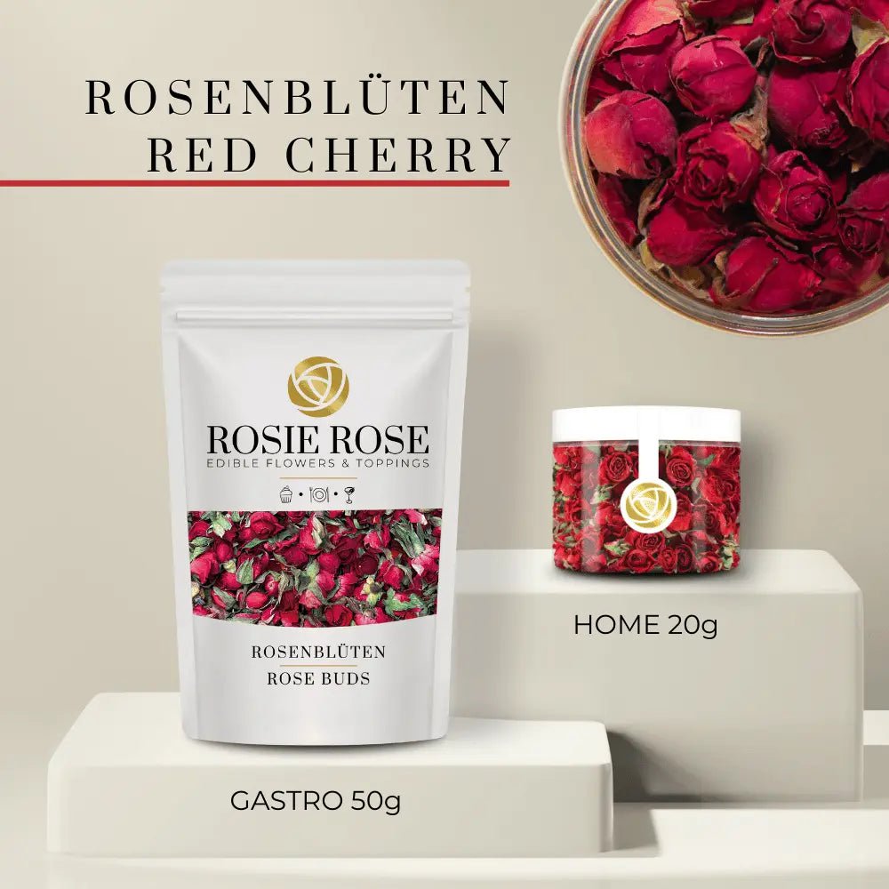 Rose Flowers - eetbare gedroogde bloemen | B2B
