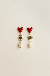 Pendientes Valerie - Rojo