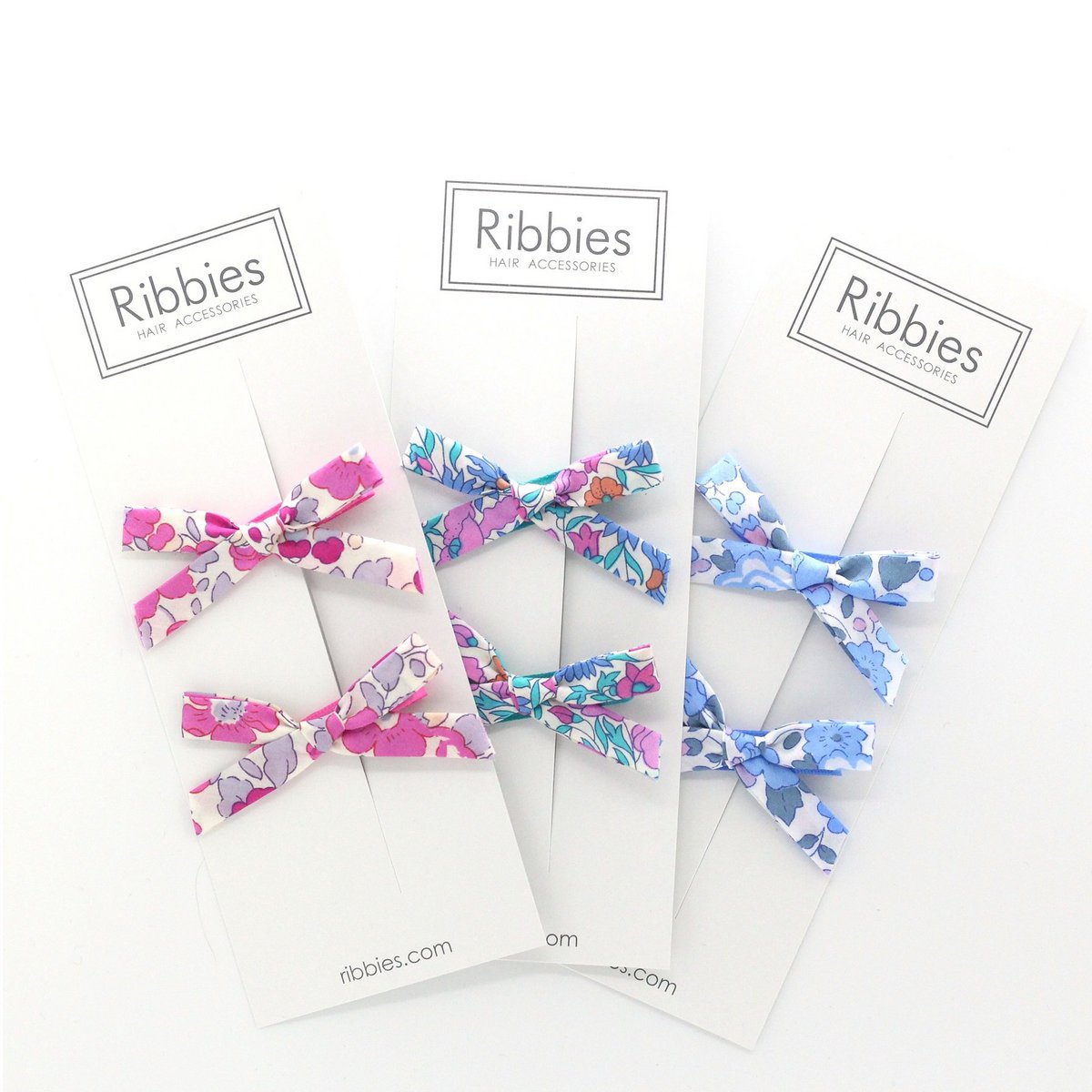 Liberty of London Schoolgirl Bows - Betsy Red