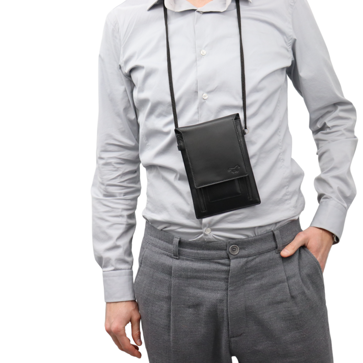 Safekeepers Phone Bag - Belt Bag - Neck Bag - Men's Neck Bag - Women's Neck Bag Tailor Bag Belt Bag Men - Black