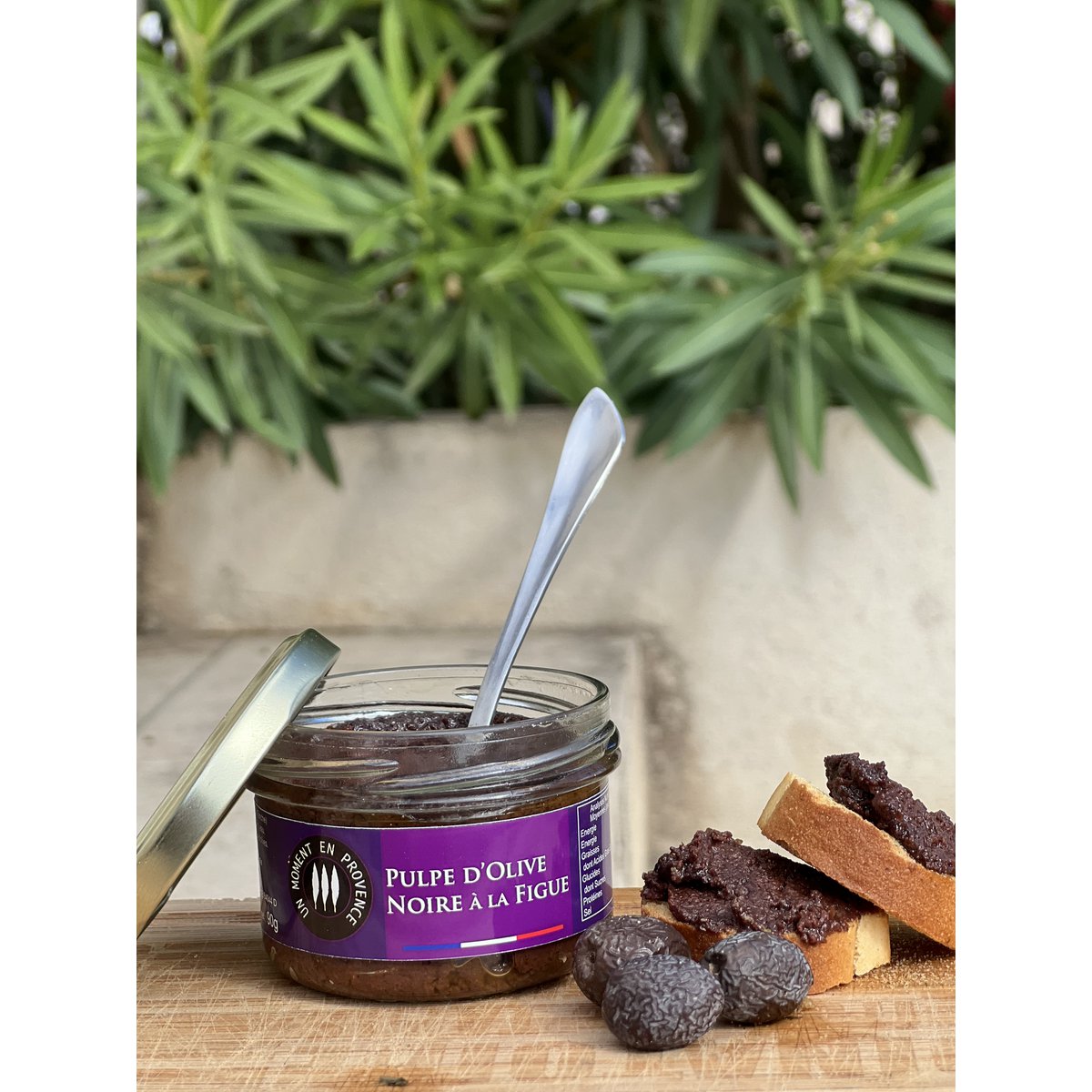 Baronnies zwarte olijvenpulp met vijg: de perfecte combinatie van zoet en zout in 90 g 🌿