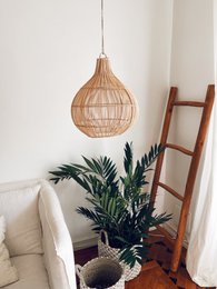 Mandala-Rattan-Lampenschirm