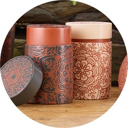 metalen doos Mandala 150g