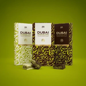 ZYN Dubai Chocolate – Pistazienbündel · Sortierter 30-teiliger Karton