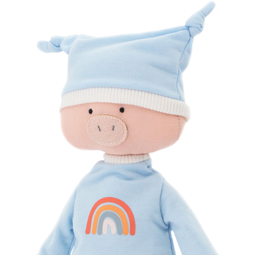 Baumwollweichspielzeug, Cotti Motti - Nicky the Pig (30 cm)