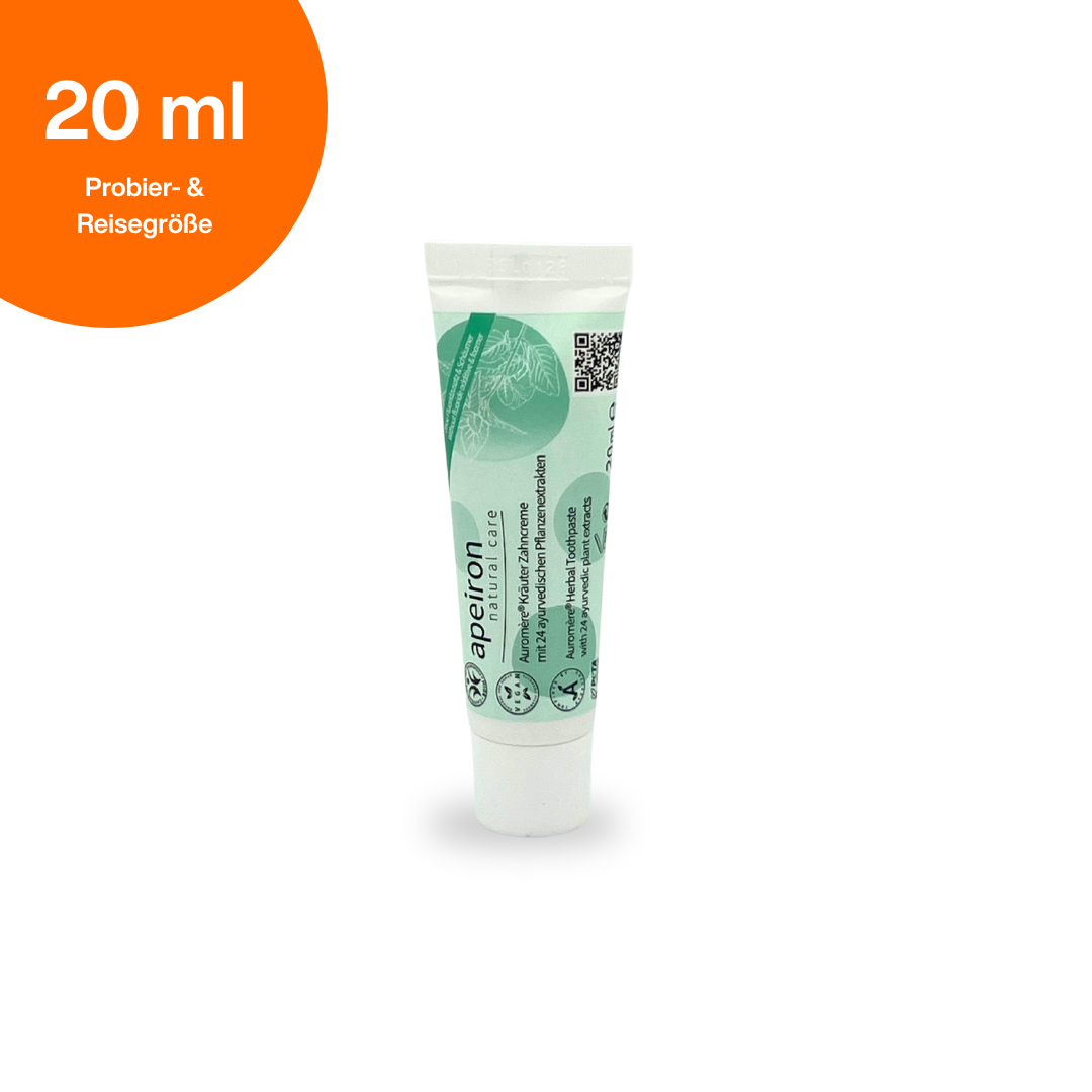 Auromère pasta de dientes ayurvédica a base de hierbas 20ml