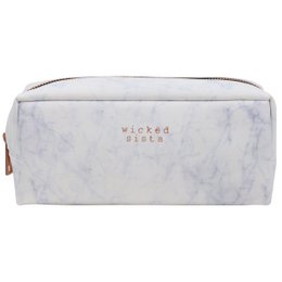Kosmetiktaske Marble Moderna rektangulær Cos-taske
