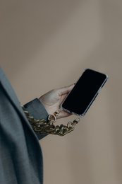 Metallic PHONE CHAIN