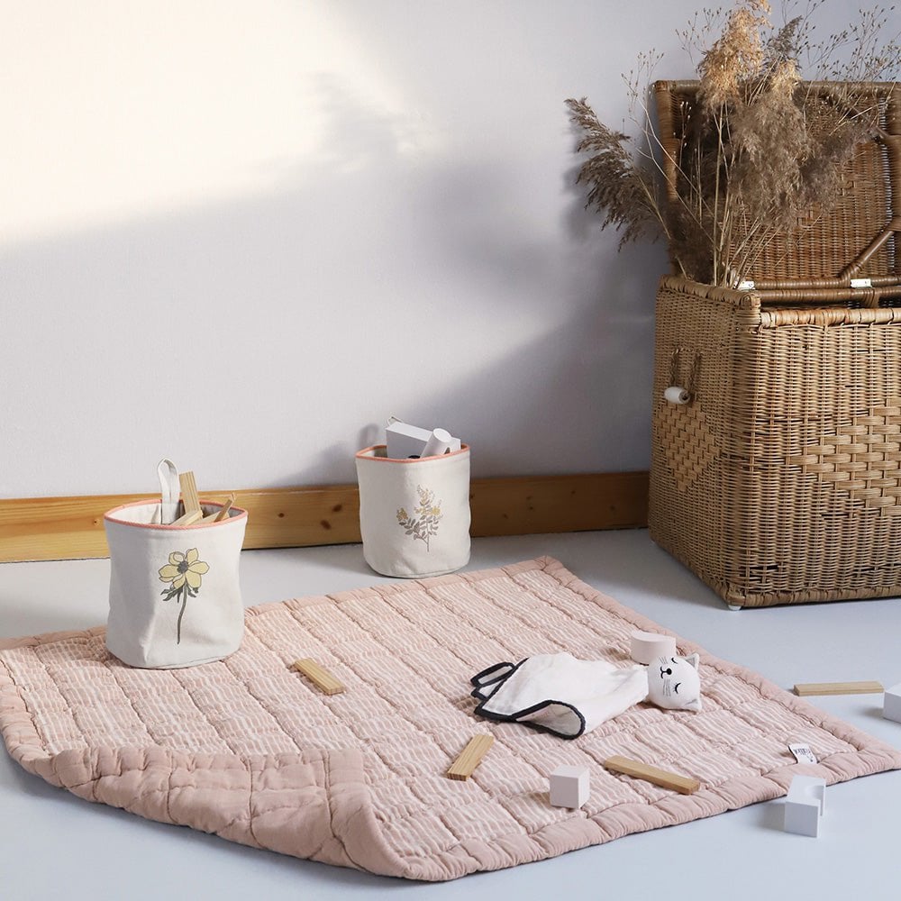 Copertina riposo reversibile ANNA TERRACOTTA LAVE M