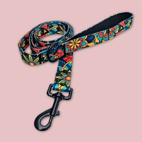 Mandala dog leash