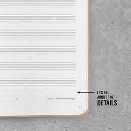 Notationspapir Notesbog