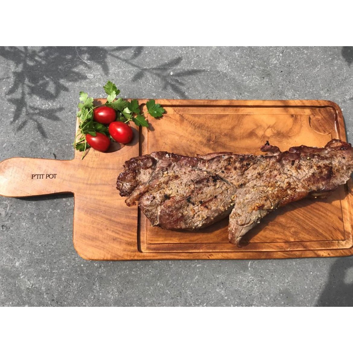 BBQ, plank teak