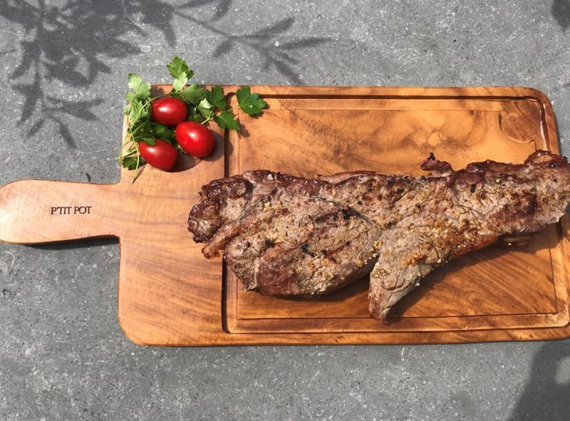BBQ, planke teaktræ