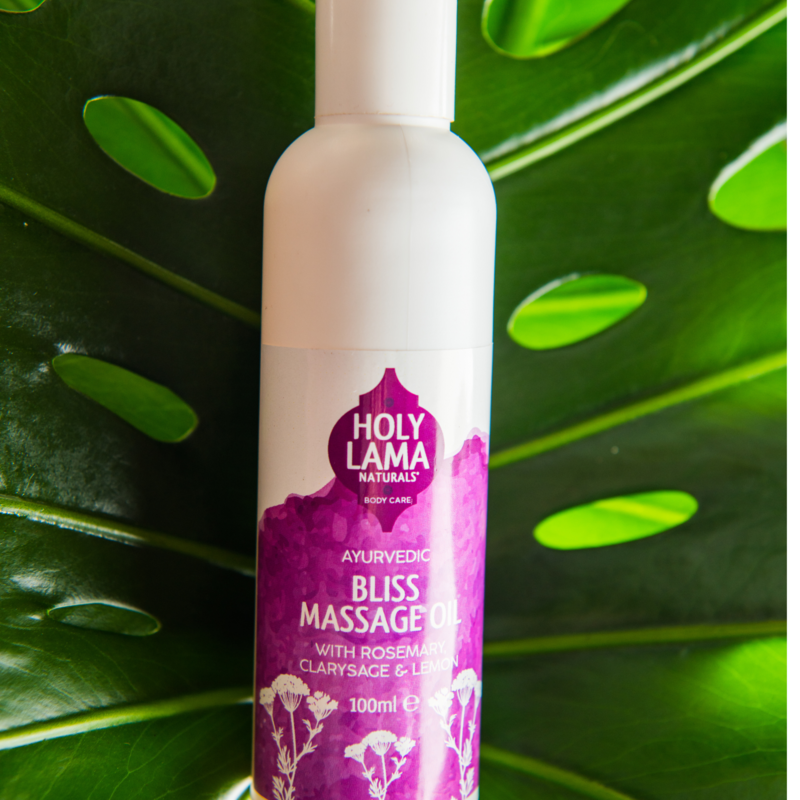 Ayurvedic Massage Oil With Rosemary & Clarysage - Bliss