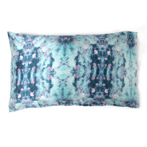 Ocean Print SIlk Pillow Case