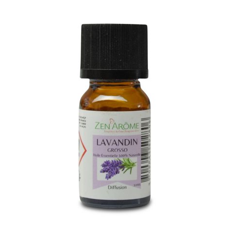 Essential Oil - Lavandin Grosso - 10 ml - Use for Diffusion - Packaged in France