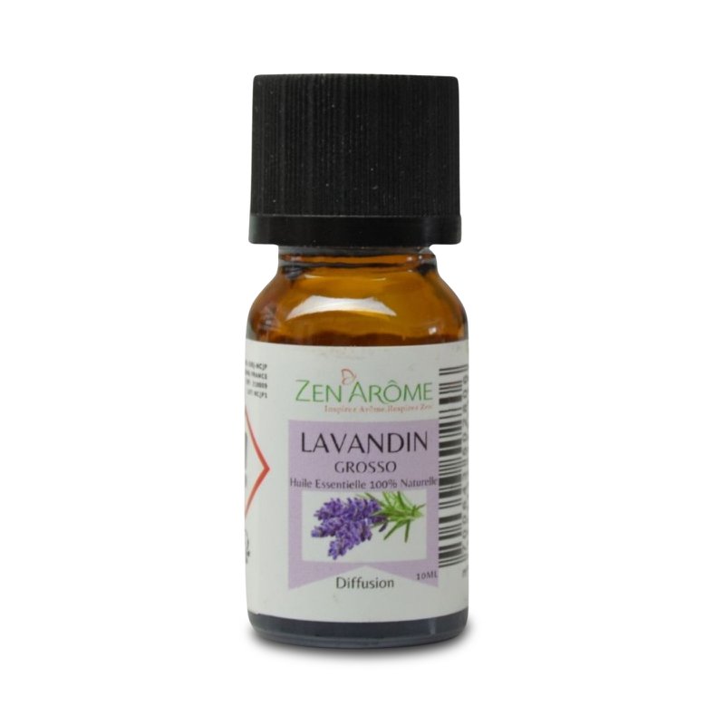 Essential Oil - Lavandin Grosso - 10 ml - Use for Diffusion - Packaged in France