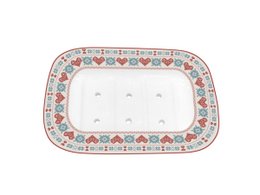 Porcelain soap holder Hygge Holidays Isabelle Rose